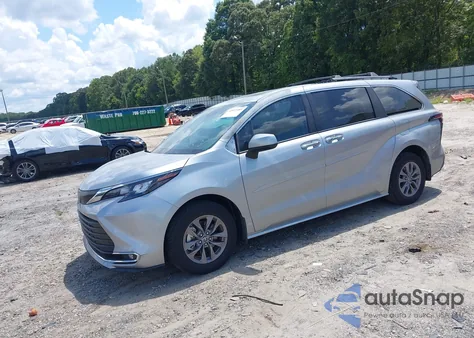 2024 Toyota Sienna Xle z USA, uszkodzony, nr VIN 5TDYRKEC3RS189941